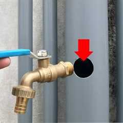 Cool tricks for home plumbing! The easiest way to install a valve on a pvc pipes!great ideas for you