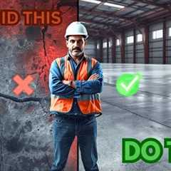 Barndominium Concrete Slabs CRACK 3X Faster Than Homes - Here's Why (And How To Fix It)
