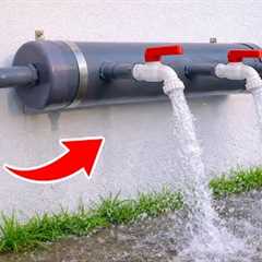 Very Few People Know the Secret to Splitting Water Valves from This 65-Year-Old Plumber! Super Easy