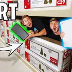 HIDDEN Gaming Fort! *PS5 VS XBOX Series X*