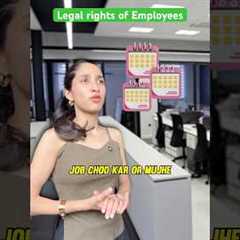 Fired or resigned but salary missing? Here’s your legal power move ⚡️ #salary  #legalrights