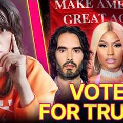 Nicki Minaj & Other Celebs Are Leaving the Left & Voting For Trump!