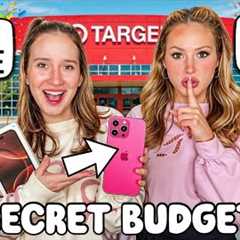 SECRET BUDGET BIRTHDAY SHOPPING CHALLENGE AT TARGET 🤑🎯🤫