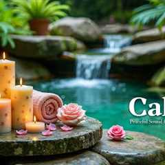 Relaxing Music + Water Sounds 🌿 Ease Overthinking, Reduce Stress, Sleep Sounds for Deep Inner Peace