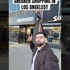 I FOUND HEAT Sneaker Shopping in LA!! #sneakers #Los Angeles