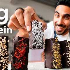 My high-protein bars made with anti-inflammatory whole foods (gut-friendly, no-bake)