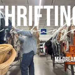 THRIFT WITH ME on a BUDGET | NOT a reseller 