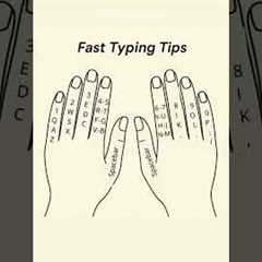 Fast Typing Tips💡 #cs #programming #beginners #tips #foryou