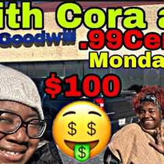 BEST CLOTHING DEALS ON A BUDGET WITH NO BUDGET TODAY! SHOPPING DISABLED MOTHER + DAUGHTER DUO $100