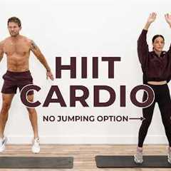 30 Min No Repeats HIIT Cardio Workout (No Equipment + No Jumping Options)