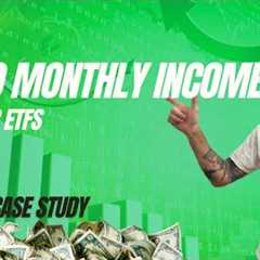 Making $1,000 Per Month in Passive Income From a $50K Portfolio | Covered Call ETF Case Study (2026)
