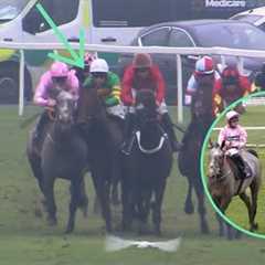 Feisty! | Jockeys clash after collision at Windsor 👀