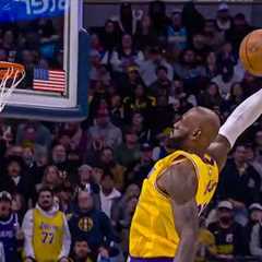 LeBron TURNS BACK THE CLOCK With a HUGE CLUTCH Dunk vs Nuggets 😳🔥