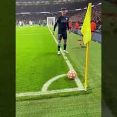 Dog Takes the Corner Kick! 🐶⚽😂 #football #soccer #funnymoments