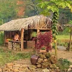 Life on $1,000 Land | Building a Simple Kitchen | Episode 5