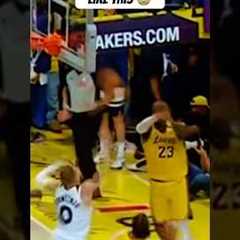 Lebron Completely Lost out here 😭 #nba #trending #basketball #lebronjames #michaeljordan