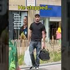 Watching this broke my heart 😢💔 #singing #singer #public #reaction #heartbroken #lewiscapaldi