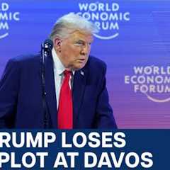 Trump Attacks Europe and Biden in Rambling Davos Speech | Vantage with Palki Sharma | N18G