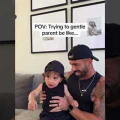 Gentle Parenting Gone Wrong 😂 #parenting #parentinghumor #toddlerhumor