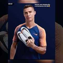 Rolando went shopping like a normal person one day😵⚽#shorts #ronaldo #cr7