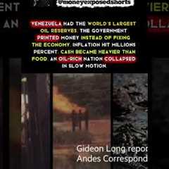 How an Oil-Rich Country Went Broke. #shorts #trending #inflation