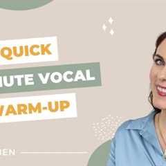 fast singing vocal warm up