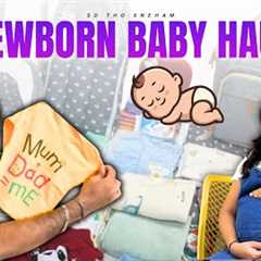 Newborn Baby Essentials Haul 🍼 | 131 Items Combo Pack Review | Unisex Baby Clothing