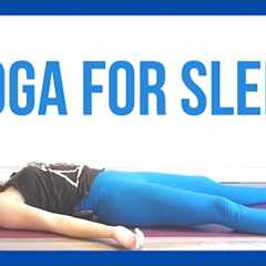 BEDTIME Yoga Stretch - 10 min Beginner Yoga for Good Sleep
