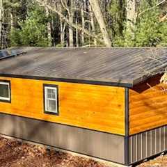 A Cozy Cabin you can build in your Spare Time !