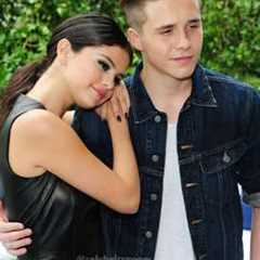 Did Brooklyn really have a crush on Selena Gomez? 😳 #brooklynbeckham #selenagomez #shorts