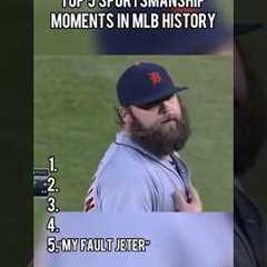 Top 5 SPORTSTMANSHIP MOMENTS in MLB history!