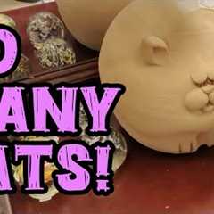 SO MANY CATS!!!  Antiquing and thrifting in Vegas!