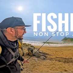 5 Halibut in 1 Hour?! INSANE Surf Fishing in SoCal