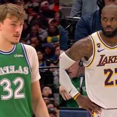 LeBron James (41) vs. Cooper Flagg (19) BATTLE Was Insane 😨