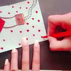 DIY || How to make a Anniversary Card #viralvideo