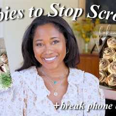 These hobbies will help you STOP scrolling