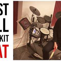 Beginner Drum Lessons on Electric Drums - First Drum Beat