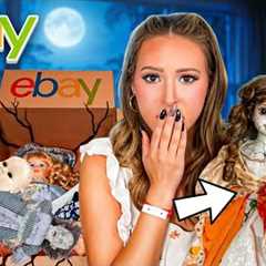 I ORDERED A HAUNTED MYSTERY BOX OFF OF EBAY?! 📦🫣 *BAD IDEA* #unboxing #haunted #scary #doll #trend