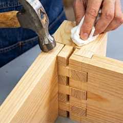 Most Carpenters Don’t Know This Dovetail Joint – A 65-Year-Old Master’s Method