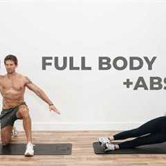 35 Min Full Body Dumbbell Workout + Abs Finisher