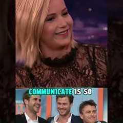 Jennifer Lawrence's Funny Friendship With Animals | Shorts #jenniferlawrence