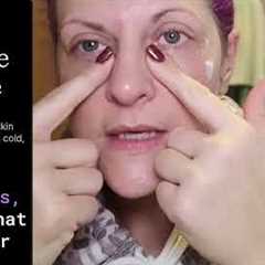 Skincare routine for dry or sensitive skin