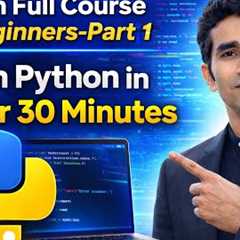 Python Tutorial for Beginners - Full Basics Guide – Part 1 (with Notes & Practice Questions)