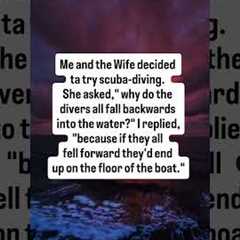 Scuba Diving Logic That ACTUALLY Makes Sense!! 😂💀 #shorts #diving #humor