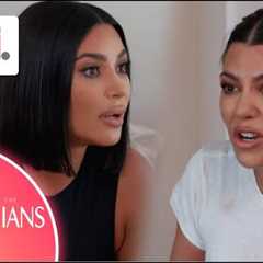 Kourtney Breaks Down After Catfight With Kim | Season 18 | Keeping Up With The Kardashians