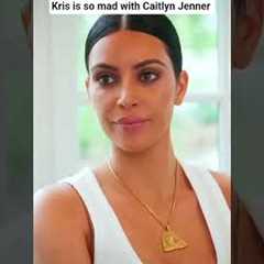 the moment Kris gets furious with exhusband Bruce Jenner #jenners #kuwtk #realitytvstar #kardashians