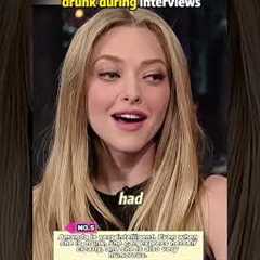 When celebrities get drunk during interviews: you'll never guess what they'll say