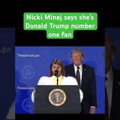 #nickiminaj #donaldtrump #shorts