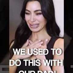 Kim Kardashian's Joyful Drama When Receiving Kris Jenner's Gift 😭 #shorts #kimkardashian #northwest