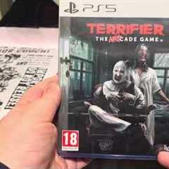 Terrifier The Artcade Game limited Collector’s Edition full unboxing PS5 | David Howard Thornton
